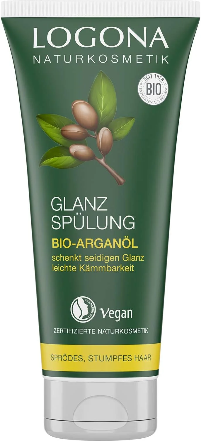 نرم کننده براق کننده مو حاوی روغن آرگان ارگانیک لوگونا ناتورکازمتیک
