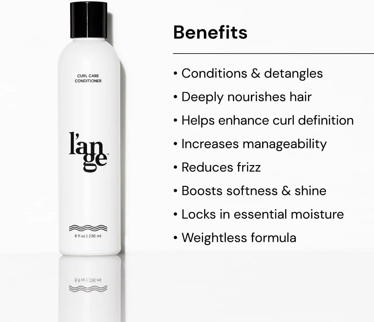 نرم کننده تقویت کننده موی فر L'ANGE HAIR | بهترین نرم کننده برای موهای فر | نرم کننده مغذی و مرطوب کننده | کاهش وز | افزایش حالت ارتجاعی و درخشندگی | بدون سولفات | بدون پارابن | بدون سیلیکون