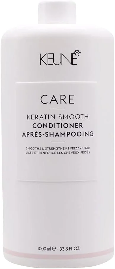 نرم کننده مو کراتین صاف کننده KEUNE Care - غنی شده با کراتین، پروویتامین B5 و شی باتر - 1000 میلی لیتر