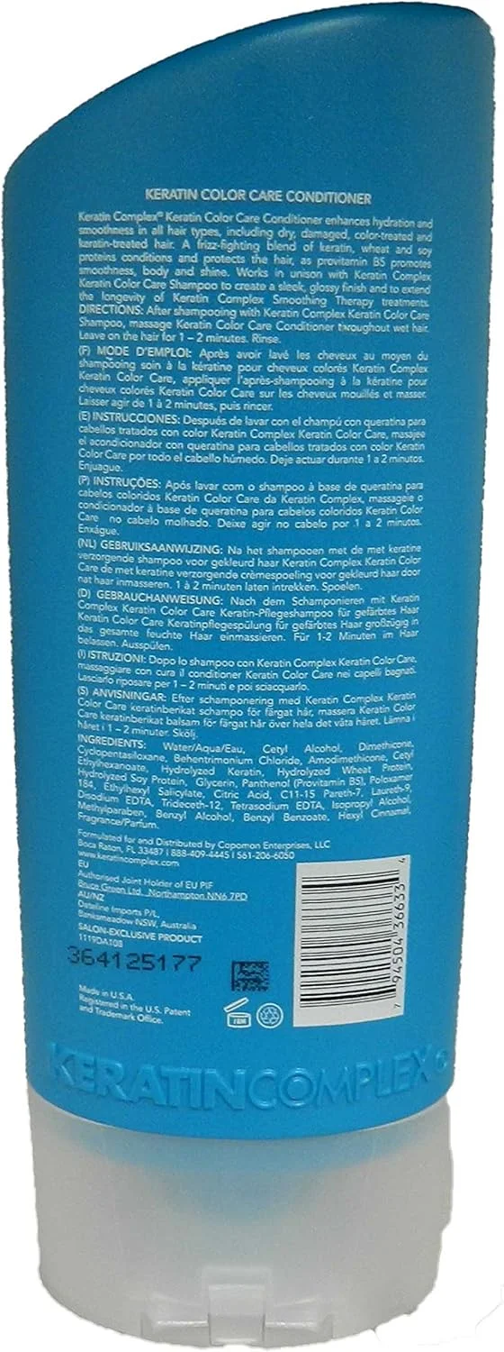 نرم کننده مراقبت از رنگ مو کراتین کمپلکس مناسب برای آقایان و بانوان - 400 میلی لیتر