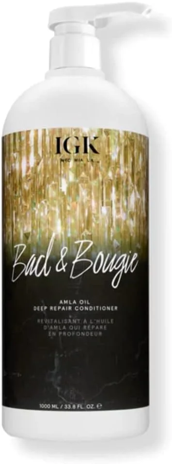 نرم کننده ترمیم کننده عمیق مو روغن آملا آی جی کی مدل بد بوجی حجم 1 لیتر