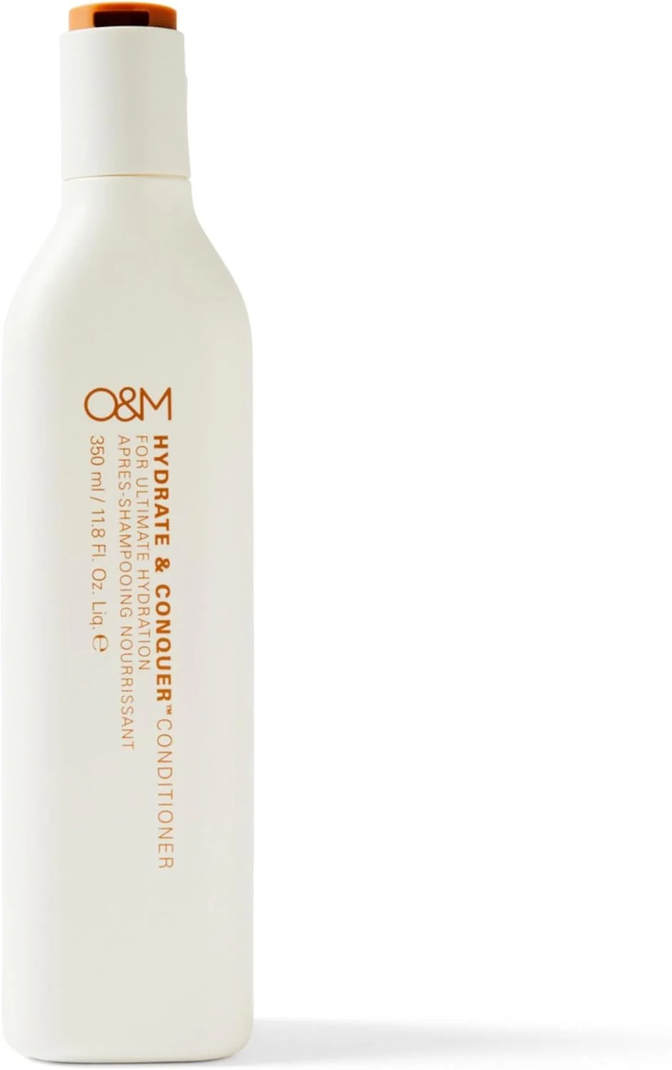 نرم کننده آبرسان و ترمیم کننده مو او اند ام (350 میلی لیتر) - رطوبت رسان موهای خشک - ایمن برای موهای رنگ شده، فاقد سولفات، پارابن، سیلیکون، فتالات، تریکلوزان، پروپیلن گلیکول و گلوتن، دارای گواهی PETA