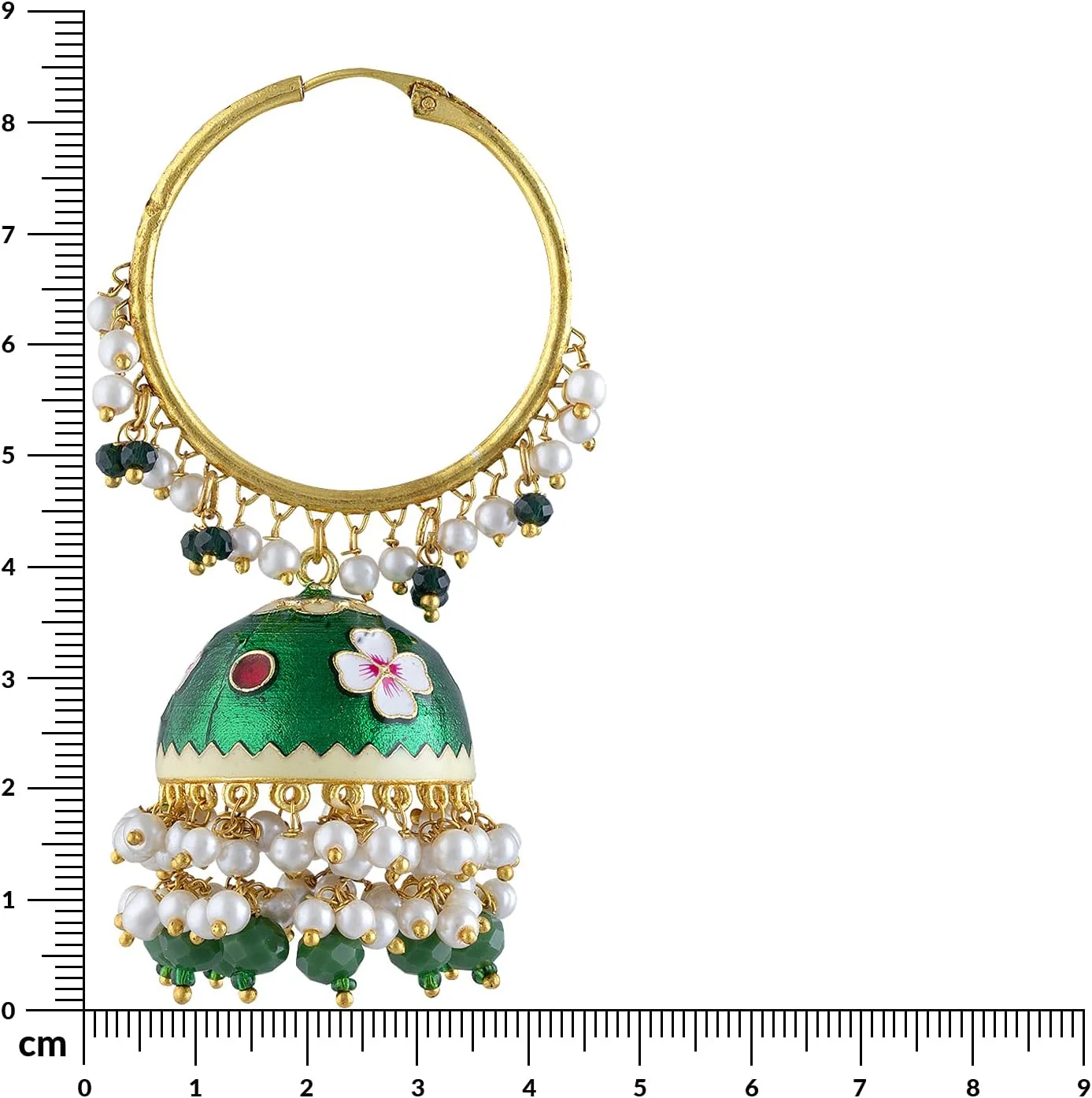 گوشواره های آویز Jhumka Jhumki زنانه به سبک مهمانی بالیوود Aheli، جواهرات مد روز قومی هندی برای عروسی، سبز گوشواره های آویز Jhumka Jhumki زنانه به سبک مهمانی بالیوود Aheli، جواهرات مد روز قومی هندی برای عروسی، سبز