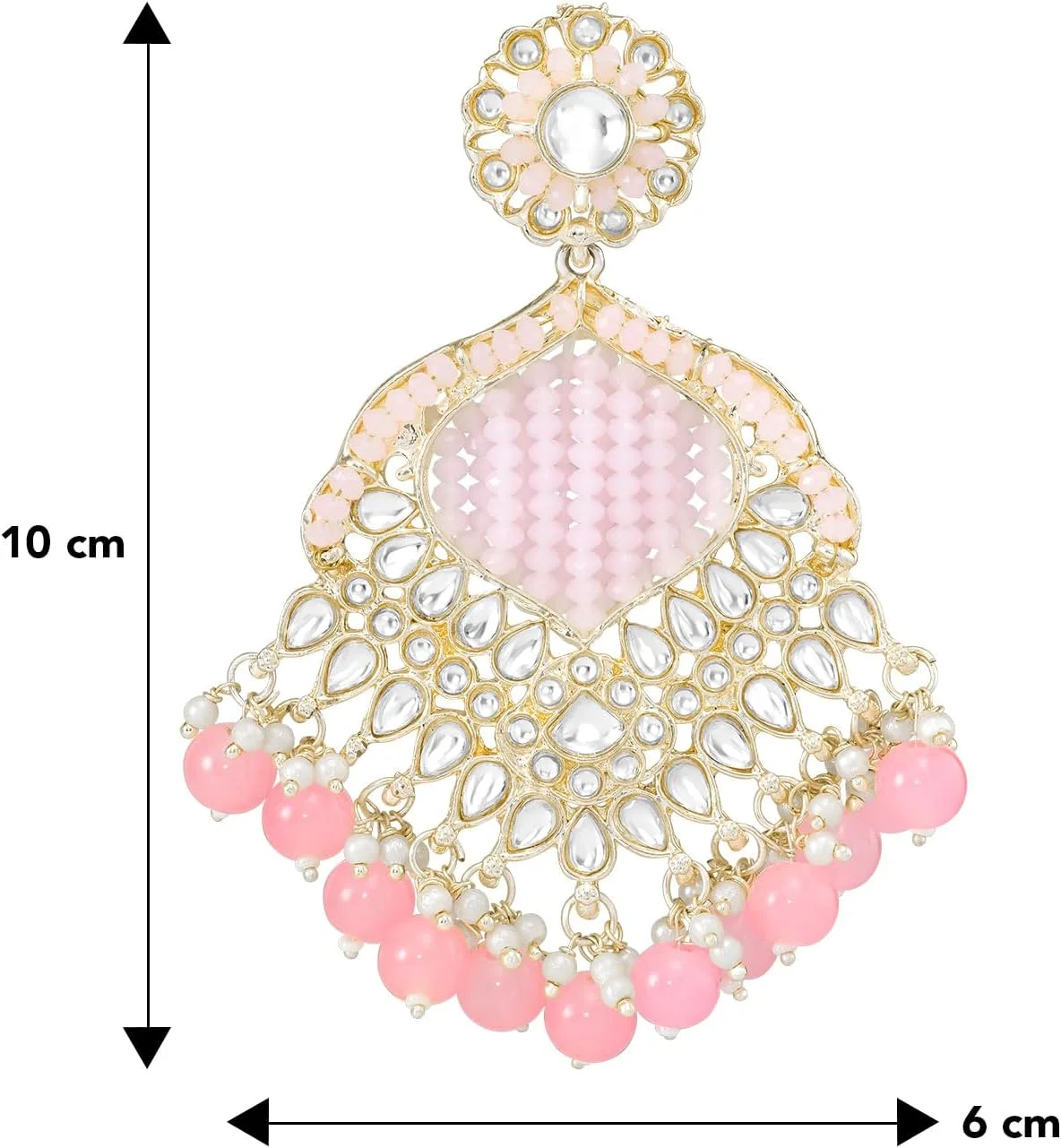 گوشواره آویز مجلسی زنانه طرح کندن و منجوق سبز رنگ با روکش طلایی گوشواره آویز مجلسی زنانه طرح کندن و منجوق سبز رنگ با روکش طلایی