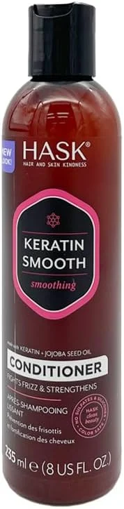 نرم کننده صاف کننده مو حاوی کراتین هاسک 235 میلی لیتر