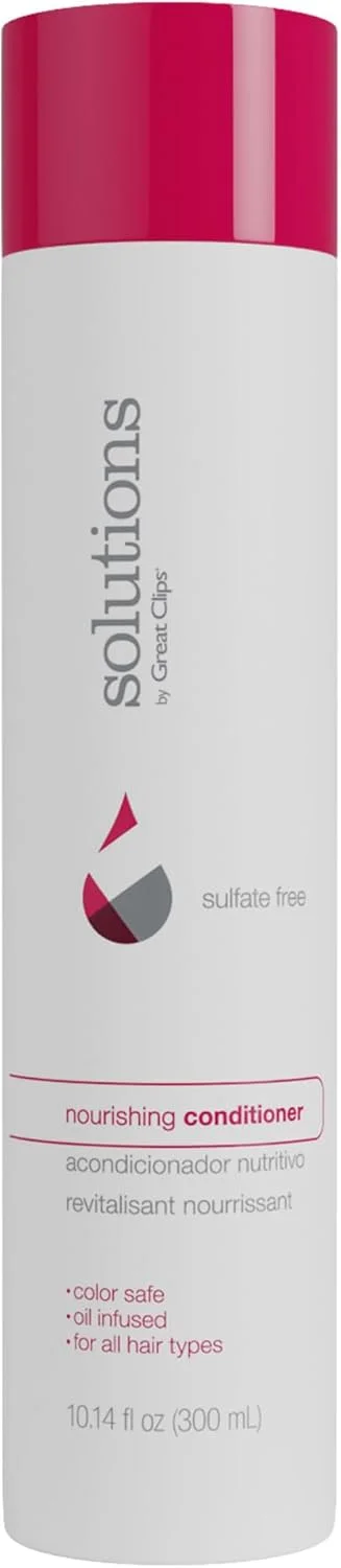 نرم کننده مغذی مو گریت کلیپس سلوشنز 295 میلی لیتر | حاوی روغن آرگان | فاقد سولفات و پارابن | آبرسان و ترمیم کننده | مناسب برای موهای رنگ شده نرم کننده مغذی مو گریت کلیپس سلوشنز 295 میلی لیتر | حاوی روغن آرگان | فاقد سولفات و پارابن | آبرسان و ترمیم کننده | مناسب برای موهای رنگ شده