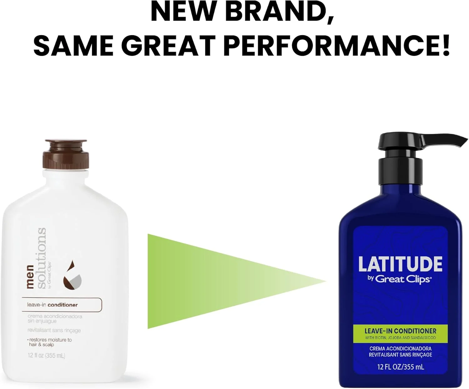 نرم کننده موی سر بدون نیاز به آبکشی GREAT CLIPS LATITUDE | نرم کننده آبرسان موی سر برای آقایان | تقویت کننده و احیا کننده مو | 355 میلی لیتر