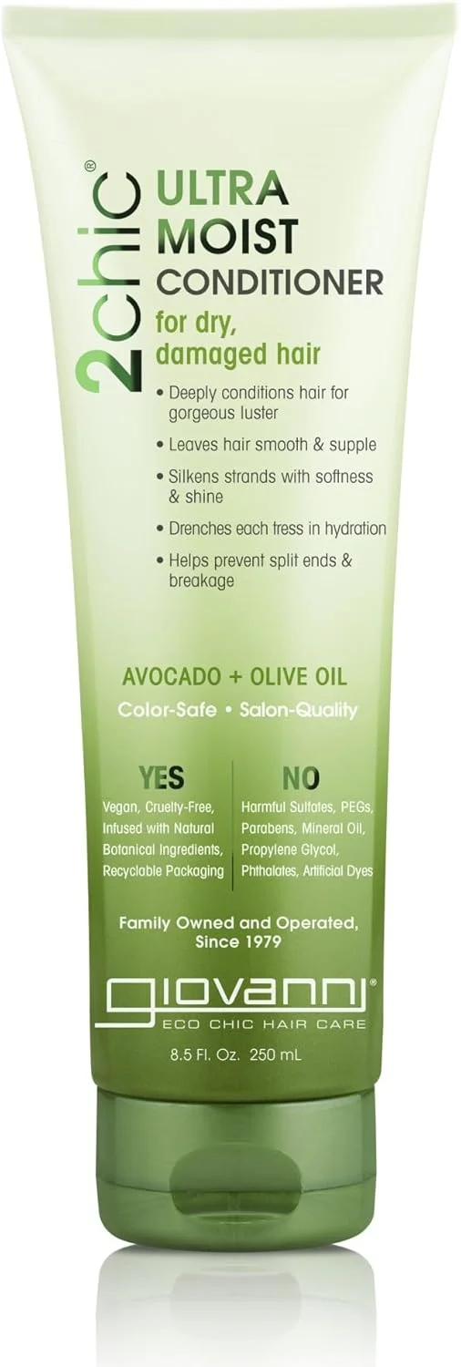 نرم کننده فوق مرطوب کننده موهای خشک و آسیب دیده جووانی 2chic - حجم 250 میلی لیتر نرم کننده فوق مرطوب کننده موهای خشک و آسیب دیده جووانی 2chic - حجم 250 میلی لیتر