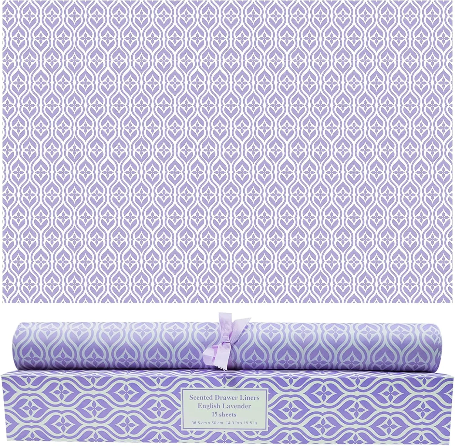 SCENTORINI - 15 عدد ورق آستر کشو با رایحه اسطوخودوس برای کمد، کاغذ آستر کشو، ورق های 36.3 در 49.5 سانتی متری، ورق های معطر برای قفسه های کمد و کشوهای کمد (اسطوخودوس) SCENTORINI - 15 عدد ورق آستر کشو با رایحه اسطوخودوس برای کمد، کاغذ آستر کشو، ورق های 36.3 در 49.5 سانتی متری، ورق های معطر برای قفسه های کمد و کشوهای کمد (اسطوخودوس)