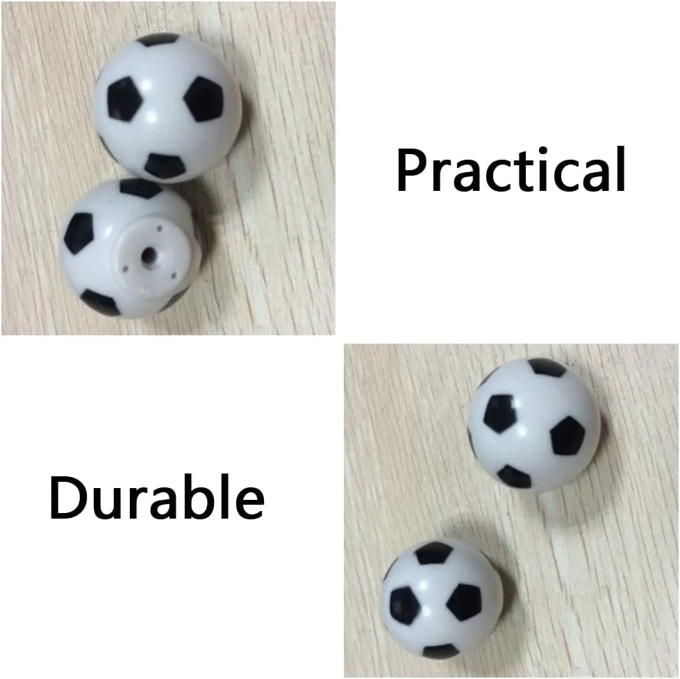 دستگیره کمدی طرح فوتبال Rea&Gole، 7 عددی، دستگیره مبلمان، دستگیره کشو، همراه با پیچ، مناسب برای تزئین منزل، آشپزخانه، اداره، کمد، سطل و کشو