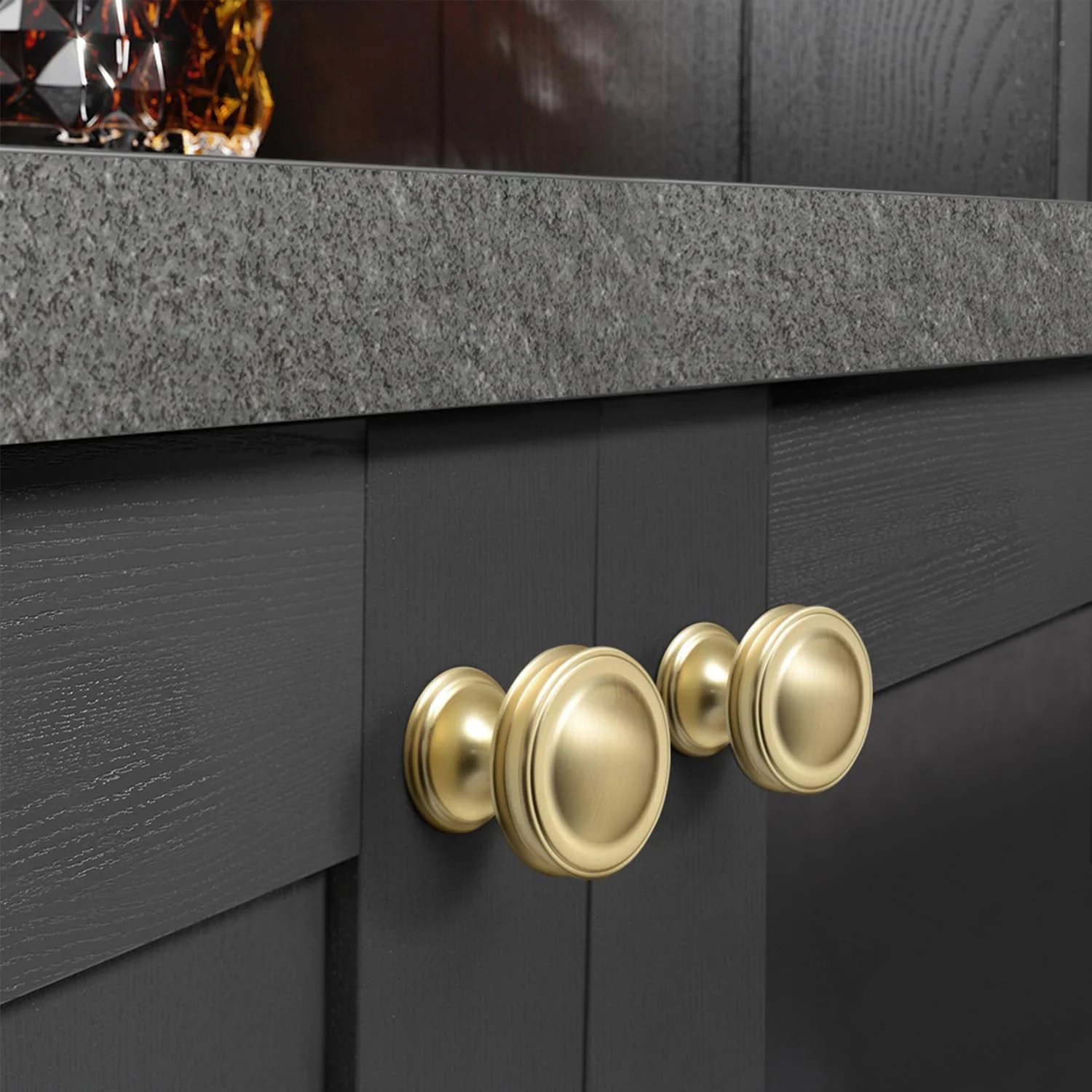 دستگیره کابینت طلایی OBABO، بسته 6 عددی، دستگیره حلقه ای کابینت قدیمی، سخت افزار مبلمان برای کشوهای کمد آشپزخانه، نصب آسان (مدل 3) دستگیره کابینت طلایی OBABO، بسته 6 عددی، دستگیره حلقه ای کابینت قدیمی، سخت افزار مبلمان برای کشوهای کمد آشپزخانه، نصب آسان (مدل 3)