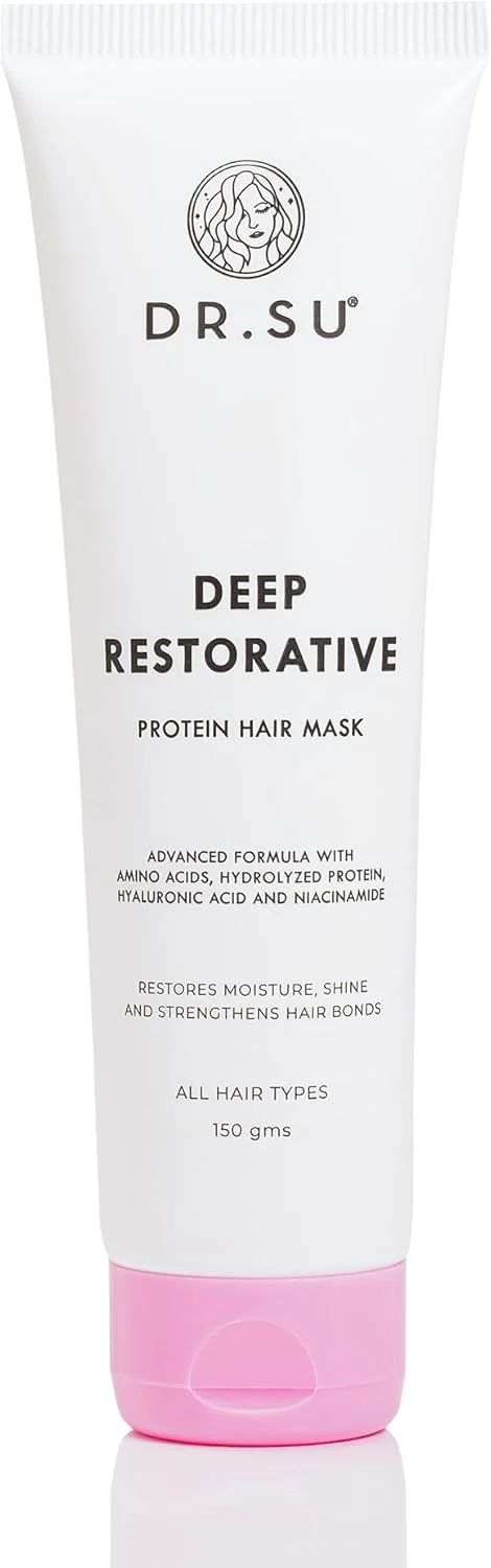 ماسک مو پروتئین برنج دکتر سو برای نرم کنندگی فوری موهای خشک، آسیب دیده و وز 150 گرمی (بسته 1 عددی)