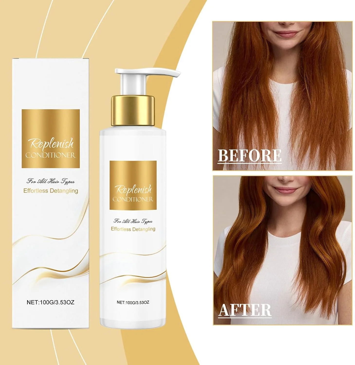 نرم کننده مرطوب کننده - نرم کننده مرطوب کننده ترمیم موهای خشک | تقویت کننده مغذی برای موخوره روزانه موهای صاف ضخیم بلند کوتاه رنگ شده مردانه زنانه سالن مسافرتی حمام