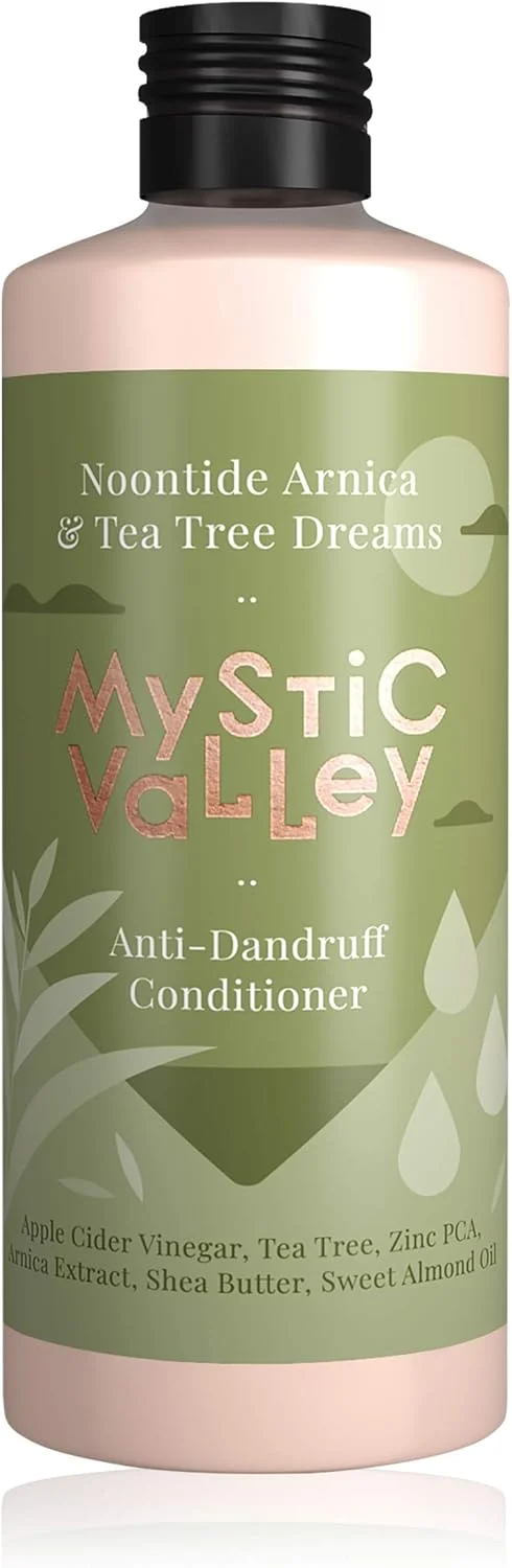 نرم کننده مو ضد شوره میستیک ولی با روغن درخت چای، سرکه سیب و عصاره آرنیکا برای کنترل شوره سر و تعادل PH پوست سر، 350 میلی لیتر