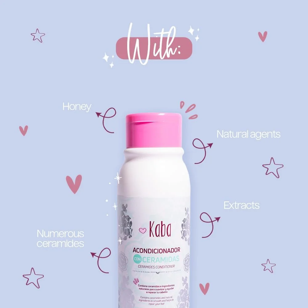 نرم کننده مو سرامید کابا D'Luchi مخصوص بانوان | نرم کننده برای موهای خشک، آسیب دیده و کم آب | ترمیم کننده موخوره | کنترل وز مو | 500 میلی لیتر