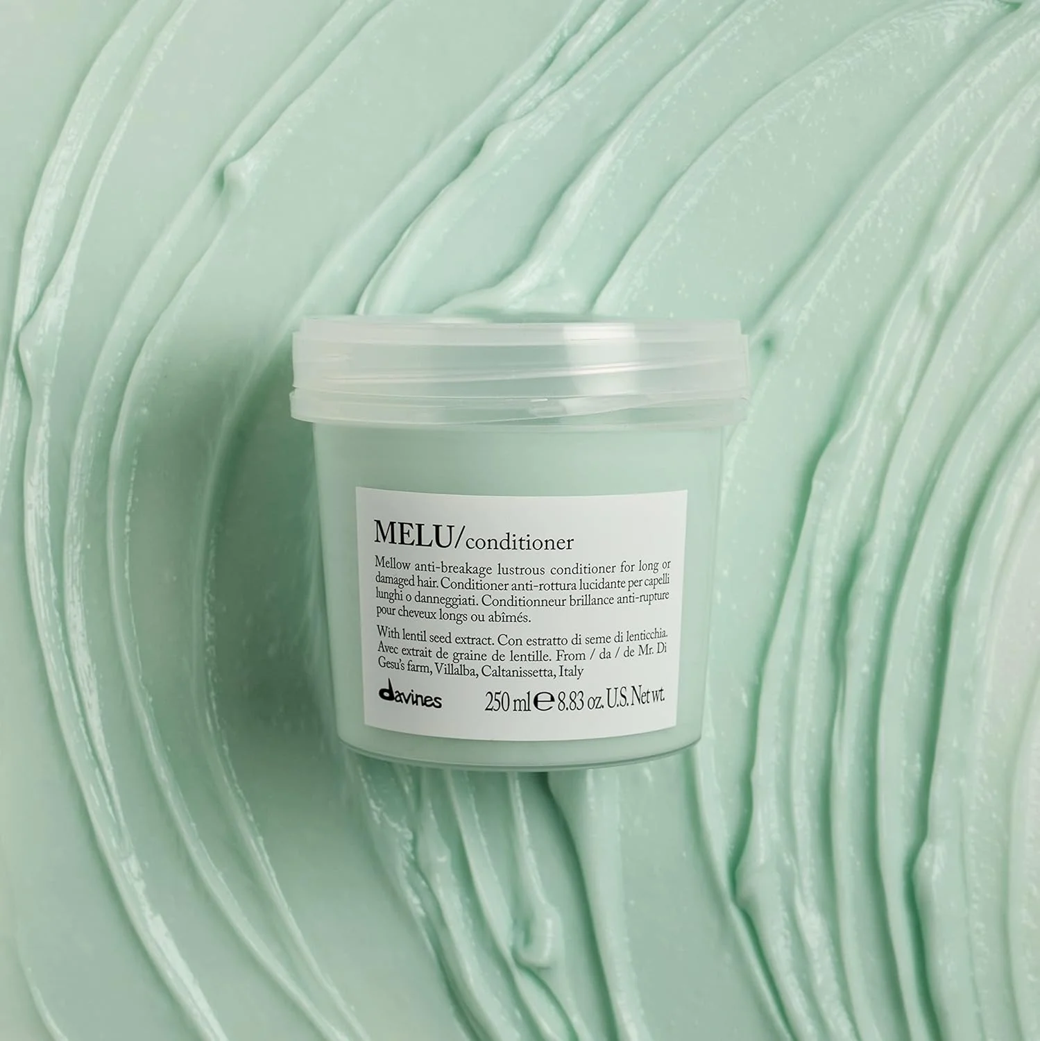 نرم کننده مو داوینس MELU | نرم کننده ضد شکستگی برای موهای بلند و موهای آسیب دیده | 260 میلی لیتر