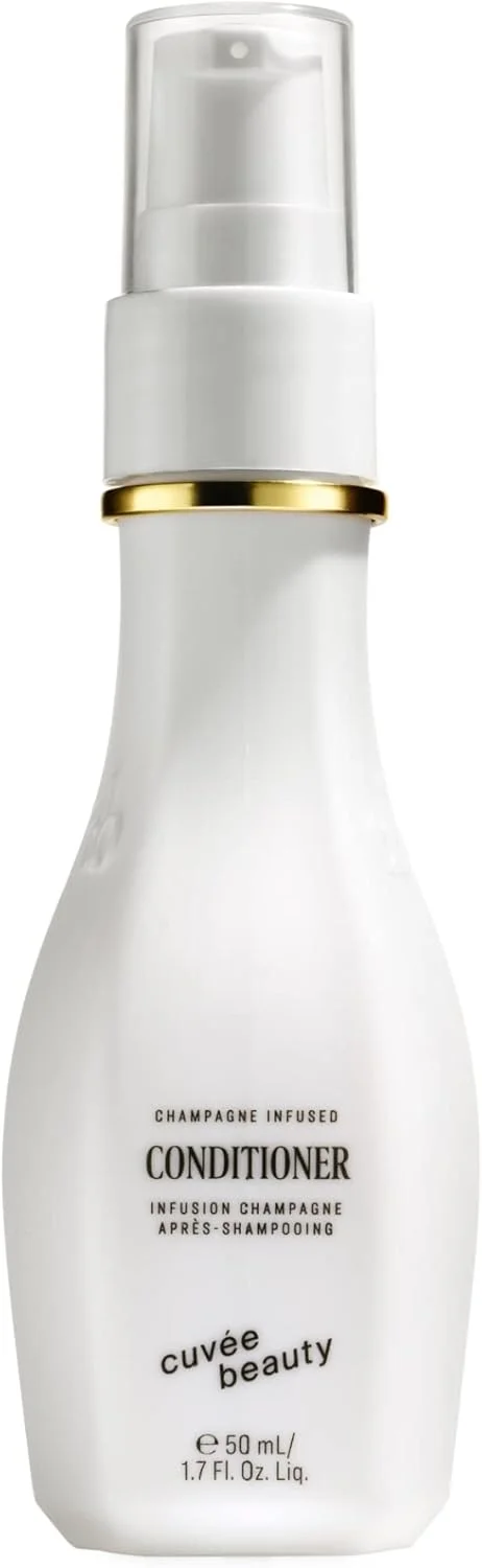 نرم کننده مو کووی بیوتی - نرم کننده موی سبک با عصاره شامپاین برای موهای براق و نرم - بدون سولفات و پارابن، سایز مسافرتی - 50 میلی لیتر نرم کننده مو کووی بیوتی - نرم کننده موی سبک با عصاره شامپاین برای موهای براق و نرم - بدون سولفات و پارابن، سایز مسافرتی - 50 میلی لیتر