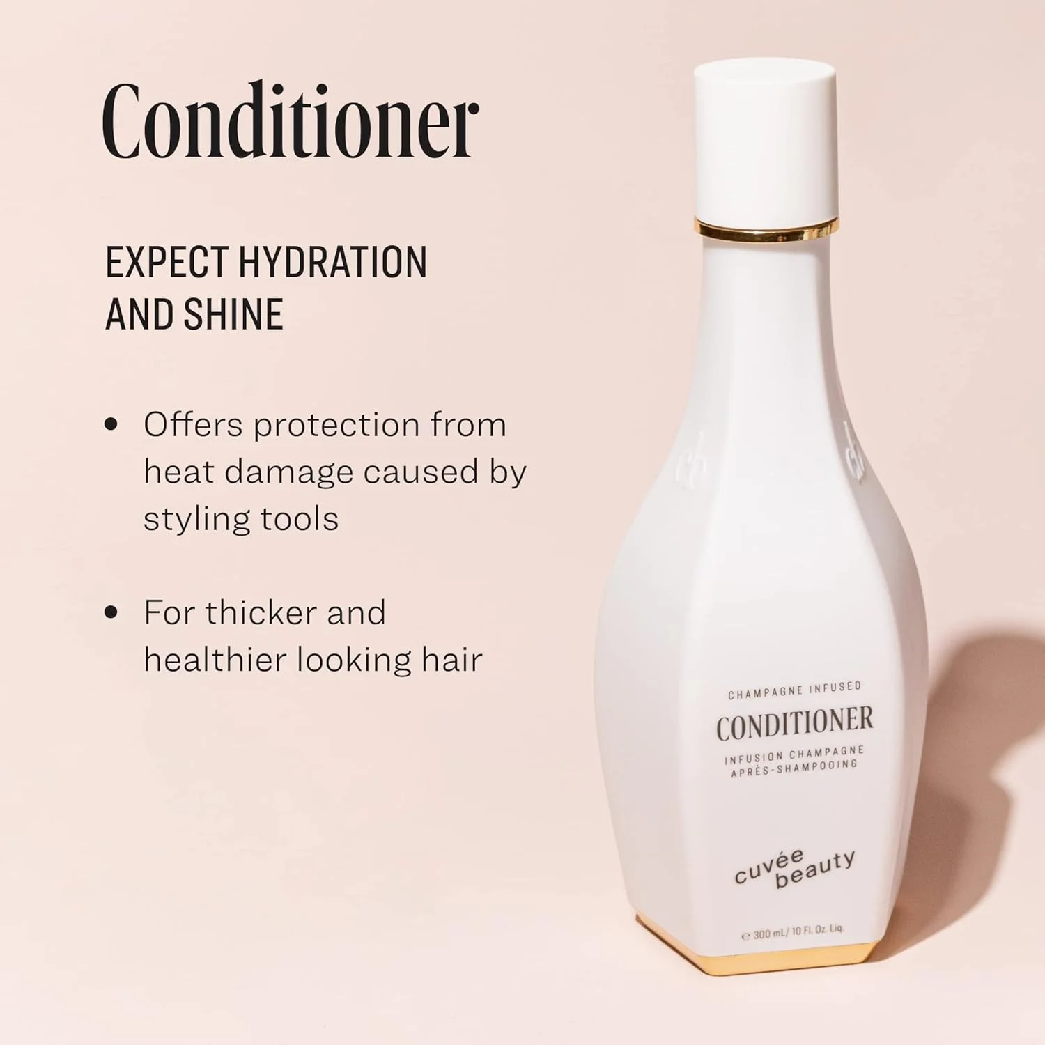 نرم کننده مو کووی بیوتی - نرم کننده موی سبک با عصاره شامپاین برای موهای براق و نرم - بدون سولفات و پارابن، سایز مسافرتی - 50 میلی لیتر نرم کننده مو کووی بیوتی - نرم کننده موی سبک با عصاره شامپاین برای موهای براق و نرم - بدون سولفات و پارابن، سایز مسافرتی - 50 میلی لیتر