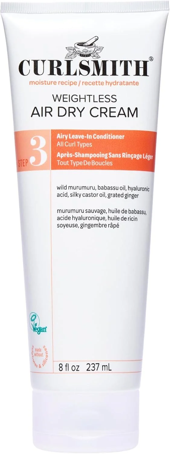 کِرلسْمیت - کرم خشک کننده بدون وزن - نرم کننده گیاهی بدون نیاز به آبکشی برای انواع مو، صاف کننده مو (236 میلی لیتر) کِرلسْمیت - کرم خشک کننده بدون وزن - نرم کننده گیاهی بدون نیاز به آبکشی برای انواع مو، صاف کننده مو (236 میلی لیتر)