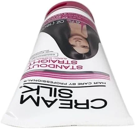 نرم کننده مو کرم سیلک، احیا کننده مو، برای موهای وز و مجعد، صاف کننده قوی، برای موهایی تا 4 برابر صاف تر، 180 میلی لیتر