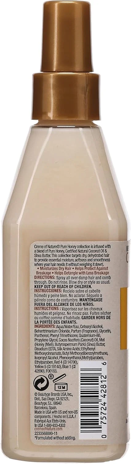 کرم نرم کننده موی سر حاوی عسل خالص Creme Of Nature، ۲۳۶ میلی لیتر کرم نرم کننده موی سر حاوی عسل خالص Creme Of Nature، ۲۳۶ میلی لیتر