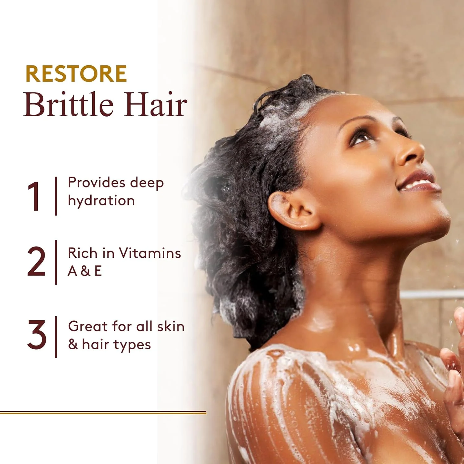 نرم کننده صابون سیاه آفریقایی OKAY | مناسب برای انواع مو | آبرسان و مرطوب کننده | حاوی شی باتر، زیتون، نارگیل، آلوئه ورا و کاکائو | فاقد پارابن، سیلیکون و سولفات | 355 میلی لیتر نرم کننده صابون سیاه آفریقایی OKAY | مناسب برای انواع مو | آبرسان و مرطوب کننده | حاوی شی باتر، زیتون، نارگیل، آلوئه ورا و کاکائو | فاقد پارابن، سیلیکون و سولفات | 355 میلی لیتر