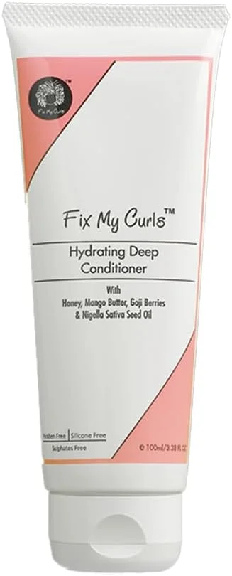 نرم کننده عمیق 3 در 1 فیکس مای کرل برای رطوبت رسانی شدید | تقویت کننده و فعال کننده فر | ترمیم مو با کره انبه و عسل | بدون سیلیکون، بدون سولفات، مناسب برای انواع مو (100 میلی لیتر) نرم کننده عمیق 3 در 1 فیکس مای کرل برای رطوبت رسانی شدید | تقویت کننده و فعال کننده فر | ترمیم مو با کره انبه و عسل | بدون سیلیکون، بدون سولفات، مناسب برای انواع مو (100 میلی لیتر)