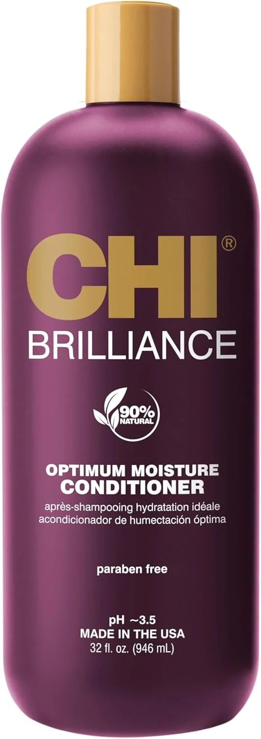 نرم کننده مو چی دیپ بریلیانس آپتیمم مرطوب کننده مناسب برای انواع مو، 946 میلی لیتر