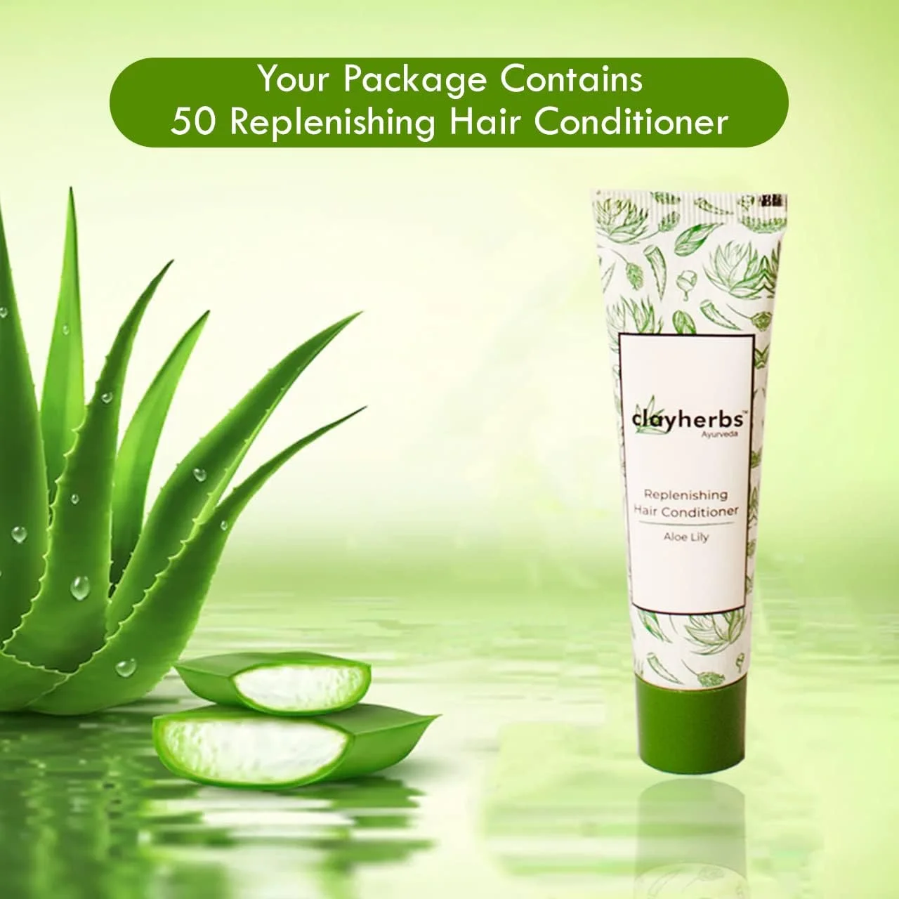 کلی هربز آیورودا | 50 عدد نرم کننده مو 22 میلی لیتر | لوازم نرم کننده مو | لوازم بهداشتی هتل | کیت لوازم بهداشتی بیمارستان | مهمانخانه | لوازم جانبی | بسته 50 عددی