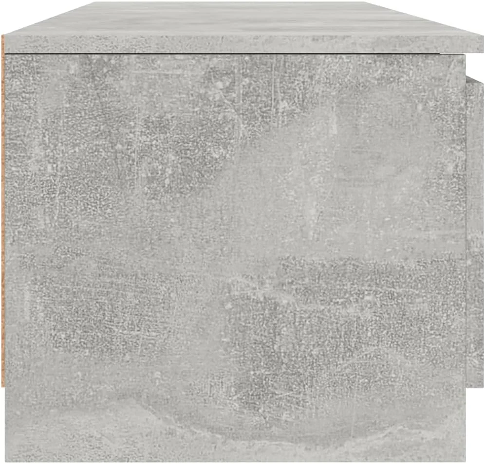 میز تلویزیون ویدا ایکس ال، کنسول چند رسانه ای، بوفه، واحد HiFi، مبلمان اتاق نشیمن، کمد نگهداری وسایل منزل، طرح بتن خاکستری، ساخته شده از چوب فرآوری شده میز تلویزیون ویدا ایکس ال، کنسول چند رسانه ای، بوفه، واحد HiFi، مبلمان اتاق نشیمن، کمد نگهداری وسایل منزل، طرح بتن خاکستری، ساخته شده از چوب فرآوری شده