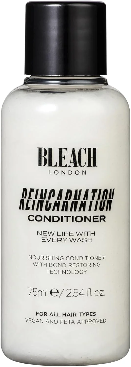 نرم کننده ترمیم کننده پیوند مو Bleach London Reincarnation مینی (75 میلی لیتر): مراقبت روزانه تقویتی برای انواع مو - وگان و دارای تاییدیه PETA، فاقد پارابن نرم کننده ترمیم کننده پیوند مو Bleach London Reincarnation مینی (75 میلی لیتر): مراقبت روزانه تقویتی برای انواع مو - وگان و دارای تاییدیه PETA، فاقد پارابن