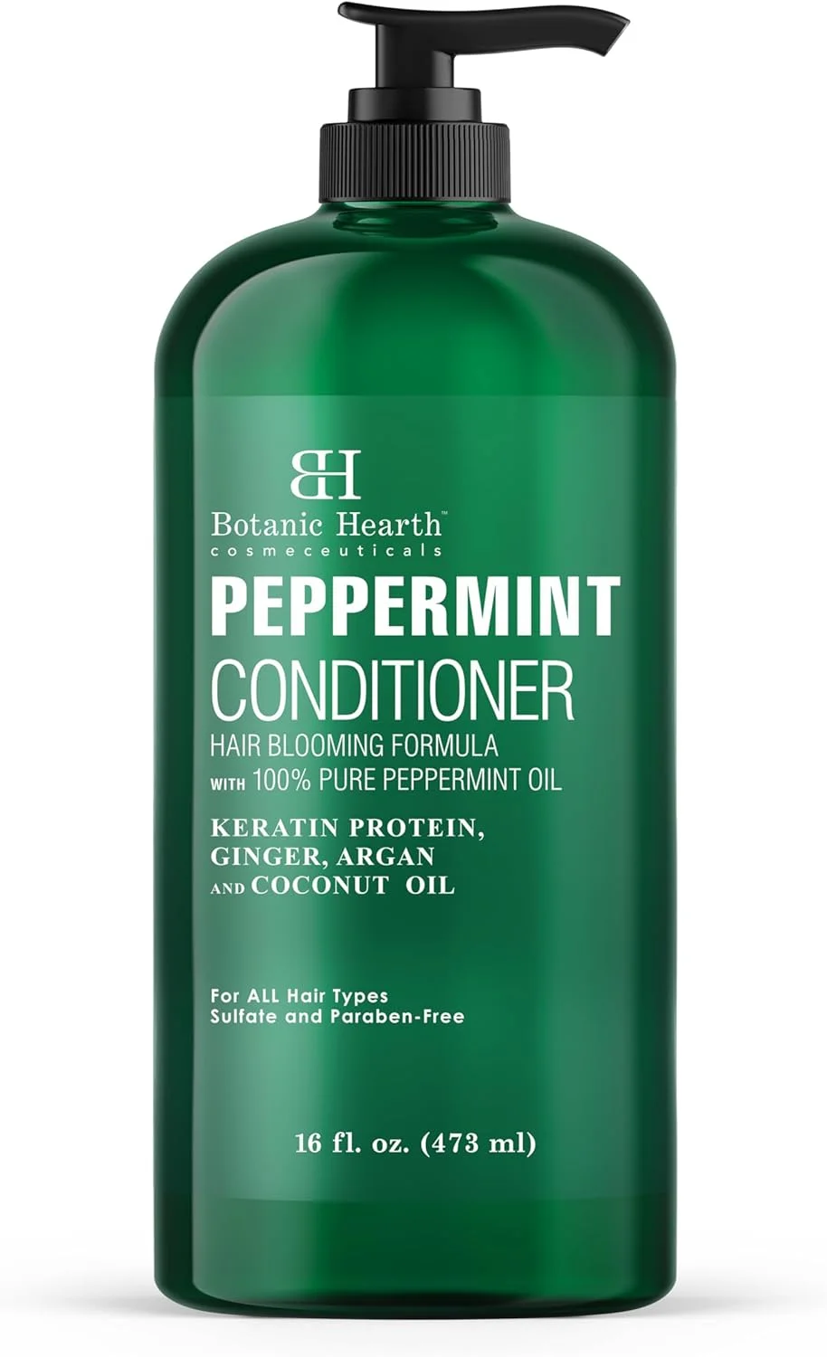 نرم کننده مو نعناع فلفلی Botanic Hearth - نرم کننده مو برای موهای خشک، آسیب دیده و رنگ شده - نرم کننده حجم دهنده برای موهای نازک و کم پشت - بدون پارابن و سولفات - مناسب آقایان و بانوان - 473 میلی لیتر نرم کننده مو نعناع فلفلی Botanic Hearth - نرم کننده مو برای موهای خشک، آسیب دیده و رنگ شده - نرم کننده حجم دهنده برای موهای نازک و کم پشت - بدون پارابن و سولفات - مناسب آقایان و بانوان - 473 میلی لیتر