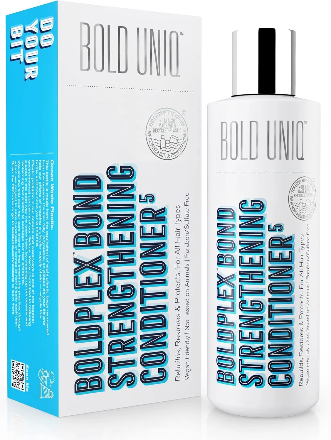 نرم کننده پروتئینی تقویت کننده مو Bold Uniq BoldPlex 5 برای موهای خشک و آسیب دیده - فرمول آبرسان برای انواع موهای فر، خشک، رنگ شده، وز، شکسته یا دکلره شده. بدون تست حیوانی و وگان نرم کننده پروتئینی تقویت کننده مو Bold Uniq BoldPlex 5 برای موهای خشک و آسیب دیده - فرمول آبرسان برای انواع موهای فر، خشک، رنگ شده، وز، شکسته یا دکلره شده. بدون تست حیوانی و وگان