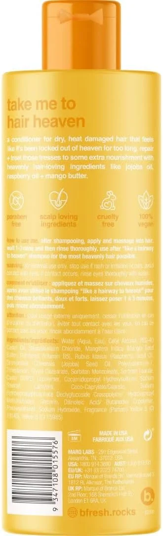 نرم کننده فوق مغذی مو بی.تان بی فرش با رایحه انبه شیرین 355 میلی لیتر 15576 نرم کننده فوق مغذی مو بی.تان بی فرش با رایحه انبه شیرین 355 میلی لیتر 15576