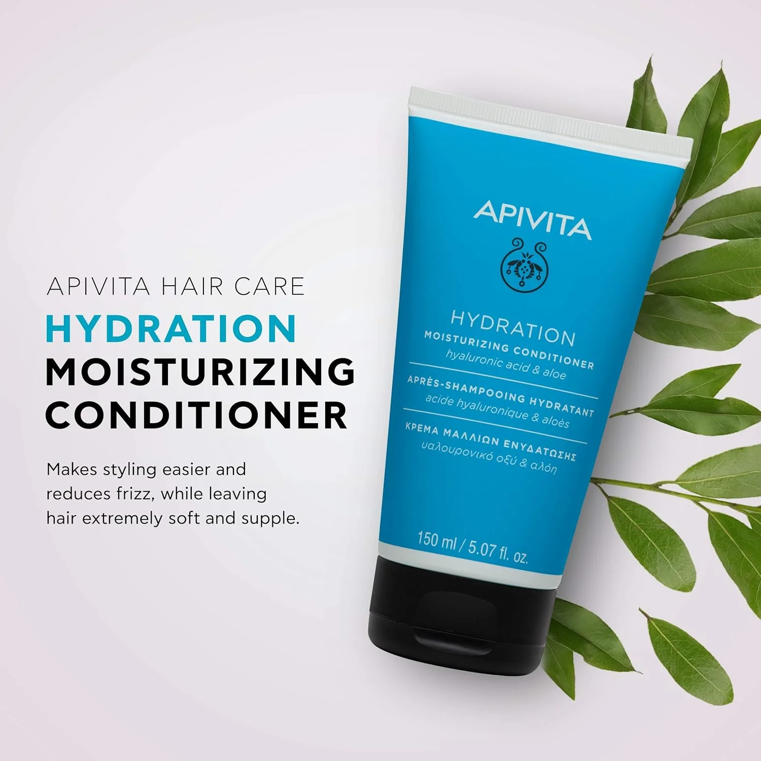 نرم کننده مرطوب کننده مو آپی ویتا با اسید هیالورونیک و آلوئه ورا (مناسب انواع مو) 150 میلی لیتر نرم کننده مرطوب کننده مو آپی ویتا با اسید هیالورونیک و آلوئه ورا (مناسب انواع مو) 150 میلی لیتر