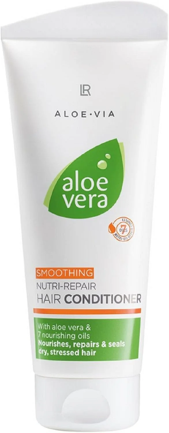 نرم کننده مو حاوی آلوئه ورا LR ALOE VIA Nutri-Repair حجم 200 میلی لیتر نرم کننده مو حاوی آلوئه ورا LR ALOE VIA Nutri-Repair حجم 200 میلی لیتر