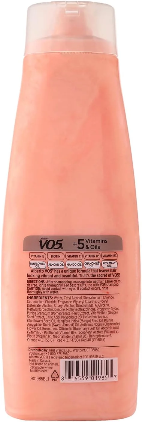 نرم کننده احیا کننده مو انار VO5 Alberto - نرم کننده مو فرموله شده با ویتامین ها و روغن های ضروری - رایحه میوه ای - 443 میلی لیتر نرم کننده احیا کننده مو انار VO5 Alberto - نرم کننده مو فرموله شده با ویتامین ها و روغن های ضروری - رایحه میوه ای - 443 میلی لیتر