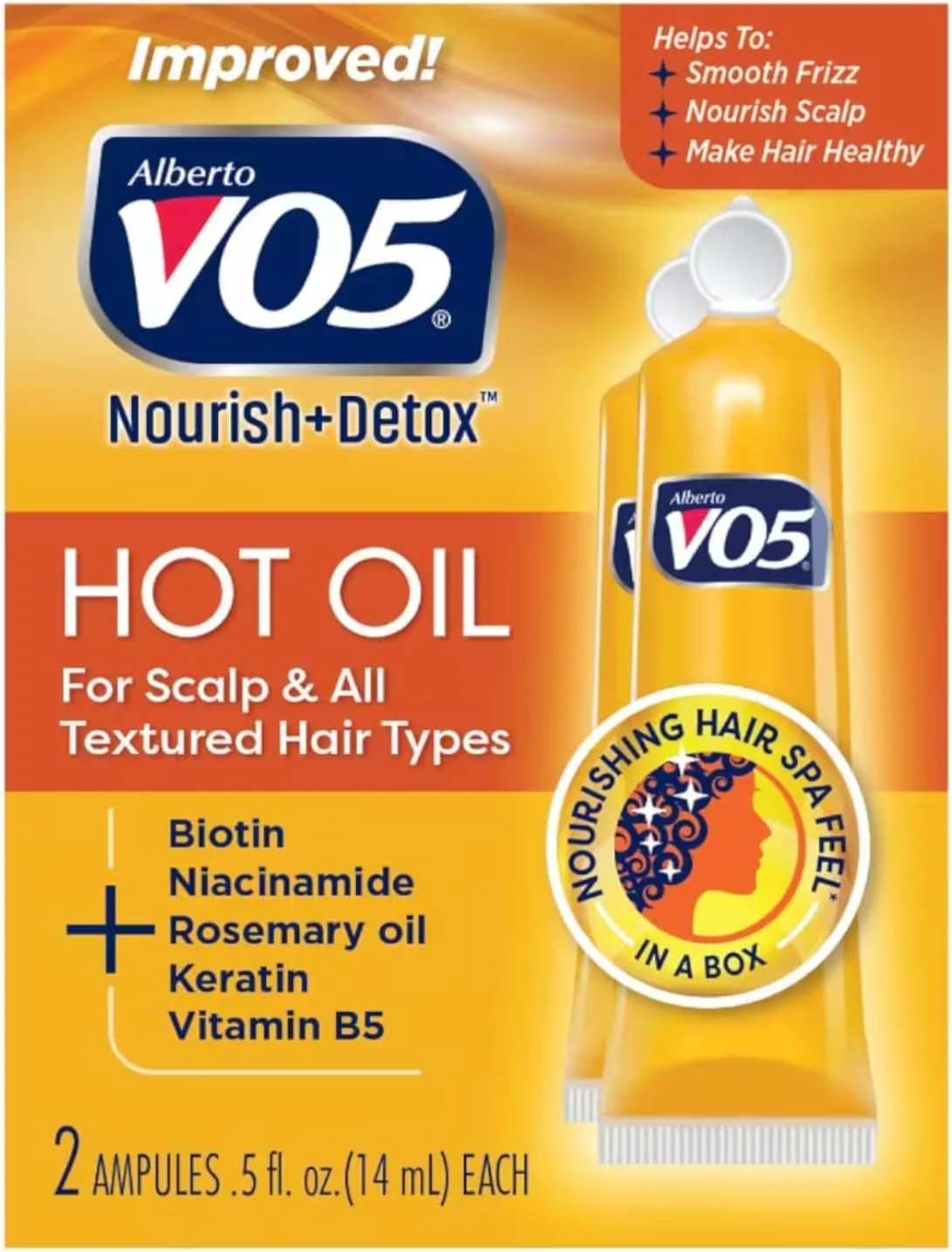 روغن داغ مو VO5 آلبرتو، درمان قوی و فشرده، 15 میلی لیتر، بسته 2 عددی (بسته 3 تایی) روغن داغ مو VO5 آلبرتو، درمان قوی و فشرده، 15 میلی لیتر، بسته 2 عددی (بسته 3 تایی)