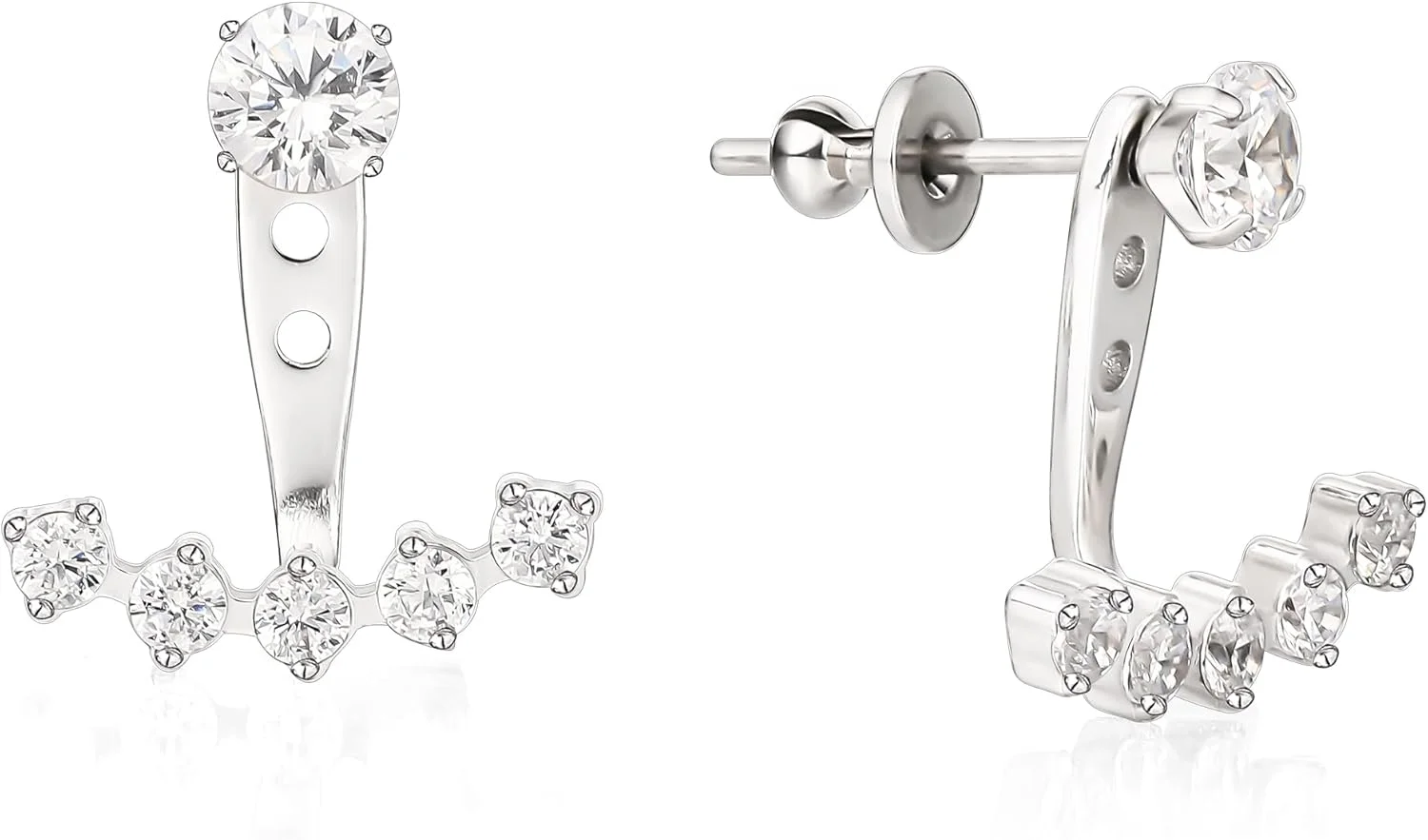 گوشواره های آویز تیتانیومی درجه ایمپلنت G23 ضد حساسیت Limerencia با نگین های زیرکونیا مکعبی 5A+ برای گوش های حساس دختران و زنان گوشواره های آویز تیتانیومی درجه ایمپلنت G23 ضد حساسیت Limerencia با نگین های زیرکونیا مکعبی 5A+ برای گوش های حساس دختران و زنان