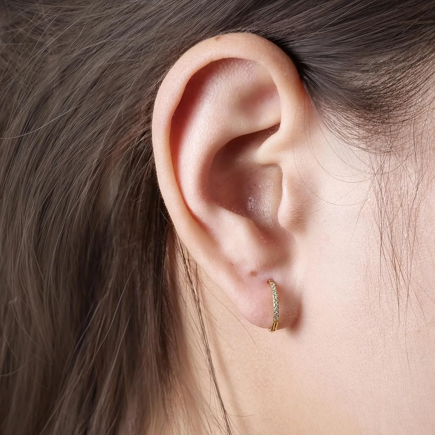 گوشواره های حلقه ای کوچک لیمرنسیا، گوشواره های حلقه ای سبک وزن ضد حساسیت تیتانیوم درجه ایمپلنت G23، گوشواره های تیتانیومی خالص برای زنان و مردان با گوش های حساس گوشواره های حلقه ای کوچک لیمرنسیا، گوشواره های حلقه ای سبک وزن ضد حساسیت تیتانیوم درجه ایمپلنت G23، گوشواره های تیتانیومی خالص برای زنان و مردان با گوش های حساس