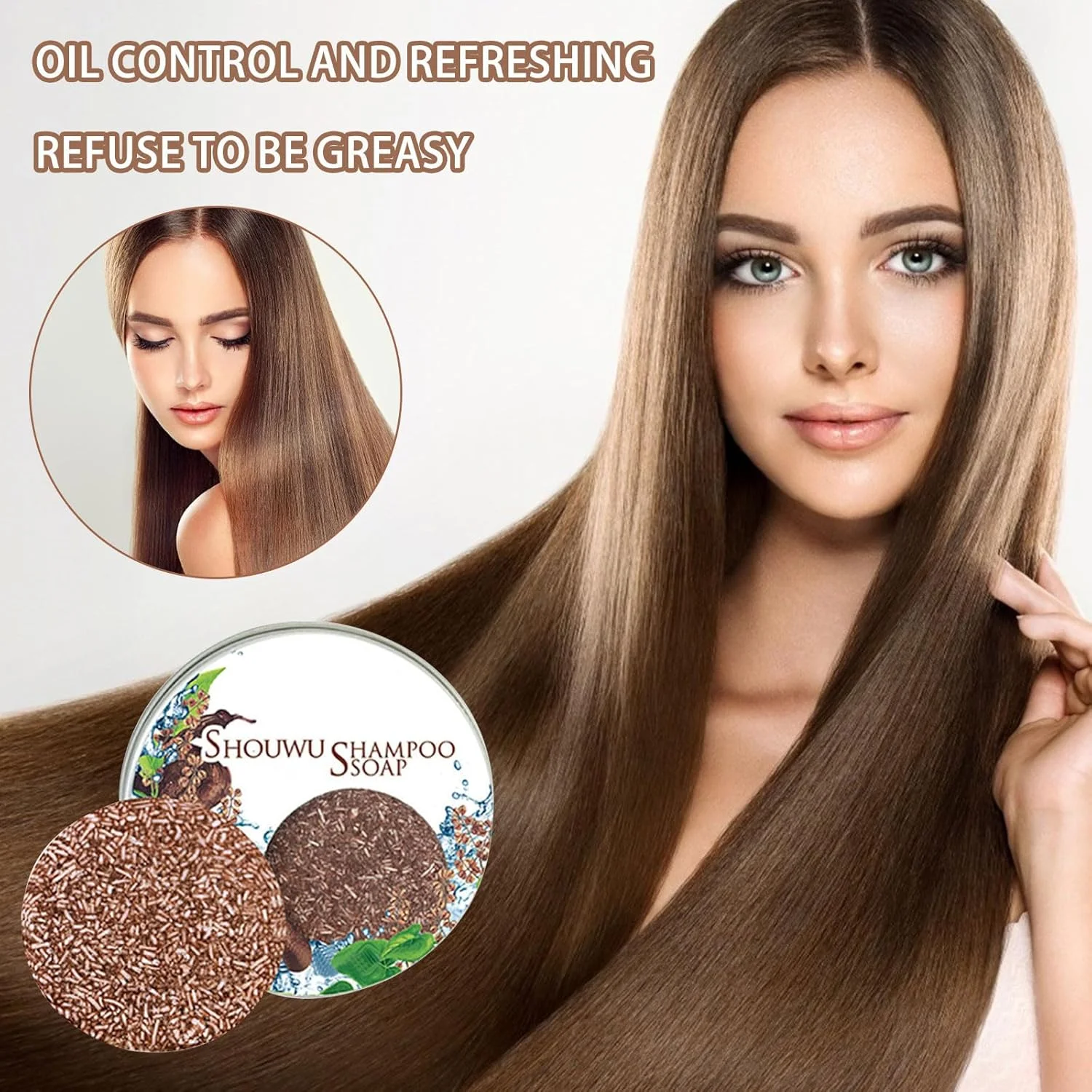 شامپو بار تیره کننده مو، شامپو چند گیاهی Polygonum Multiflorum TDMKTtural، شامپو و نرم کننده حجم دهنده مو ارگانیک، کمک به توقف ریزش مو، تقویت رشد مو (2 عدد) شامپو بار تیره کننده مو، شامپو چند گیاهی Polygonum Multiflorum TDMKTtural، شامپو و نرم کننده حجم دهنده مو ارگانیک، کمک به توقف ریزش مو، تقویت رشد مو (2 عدد)