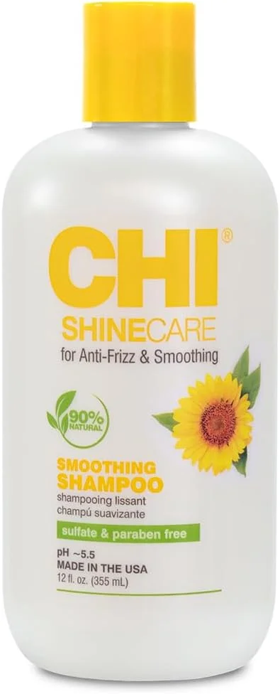 شامپو نرم کننده مو چی ShineCare - حجم 355 میلی لیتر - موهای کدر و بی روح را به موهایی نرم و لطیف تبدیل می کند و وز و موخوره را از بین می برد و فورا درخشش و آبرسانی می بخشد