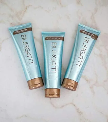 شامپو کراتین و روغن آرگان سری حرفه ای بورگاتی، بدون سولفات