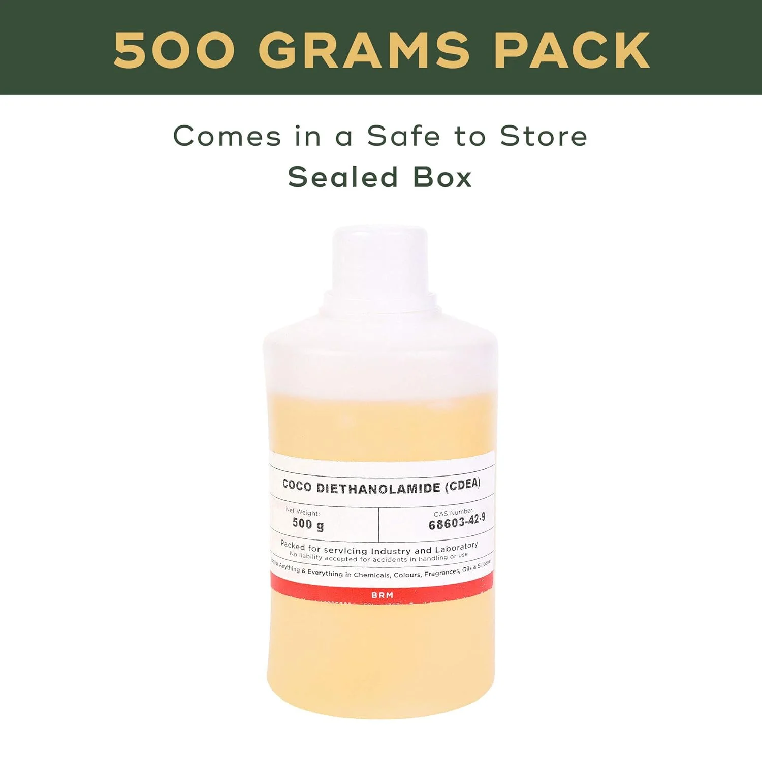 بی آر ام کمیکالز کوکو دی اتانول آمید CDEA برای ساخت صابون، ساخت شامپو، لوازم آرایشی DIY برای مو، پوست، مراقبت شخصی - ویسکوز - 500 گرم بی آر ام کمیکالز کوکو دی اتانول آمید CDEA برای ساخت صابون، ساخت شامپو، لوازم آرایشی DIY برای مو، پوست، مراقبت شخصی - ویسکوز - 500 گرم