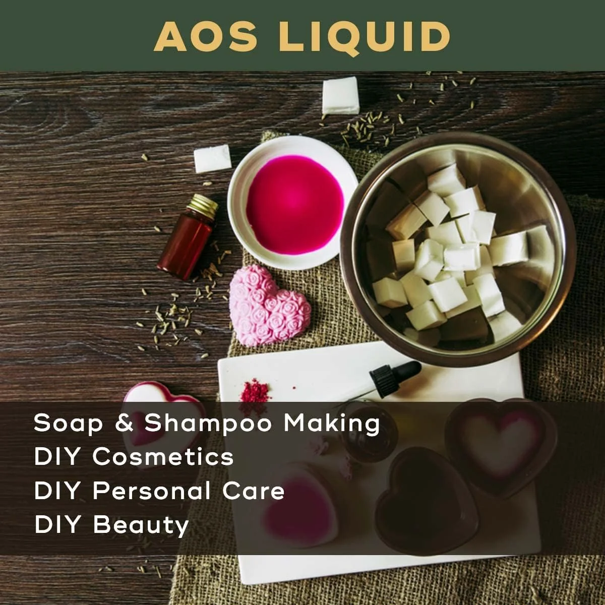 مایع آلفا الفین سولفونات AOS برند BRM Chemicals - 1 کیلوگرم مناسب برای ساخت شامپو، لوسیون، کرم، لوازم آرایشی و بهداشتی و مراقبت شخصی خانگی برای صورت، مو، پوست و بدن مایع آلفا الفین سولفونات AOS برند BRM Chemicals - 1 کیلوگرم مناسب برای ساخت شامپو، لوسیون، کرم، لوازم آرایشی و بهداشتی و مراقبت شخصی خانگی برای صورت، مو، پوست و بدن