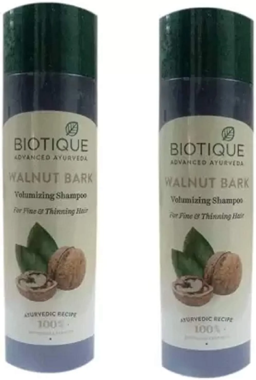 شامپو حجم دهنده پوست گردو بیوتیک برای موهای نازک و کم پشت، 190 میلی لیتر (بسته 2 عددی)