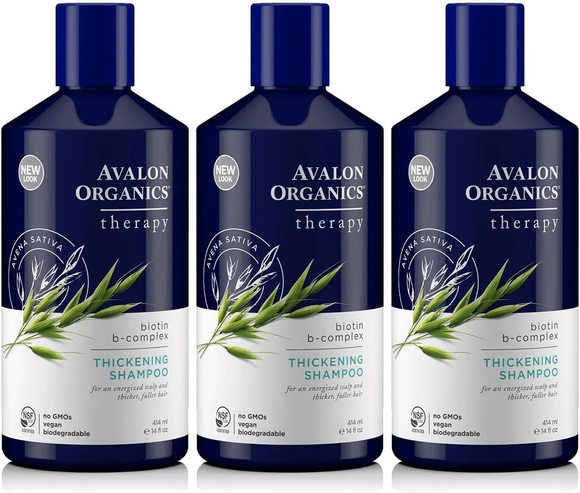 آوالون ارگانیکس (410 میلی لیتر، بسته 3 عددی) - بسته 3 تایی شامپو ضخیم کننده بیوتین B-complex Therapy 410 میلی لیتر آوالون ارگانیکس (410 میلی لیتر، بسته 3 عددی) - بسته 3 تایی شامپو ضخیم کننده بیوتین B-complex Therapy 410 میلی لیتر