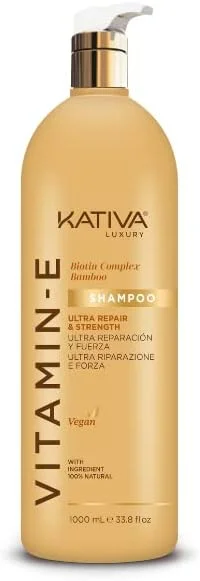 شامپو ویتامین E بیوتین و بامبو ۱۰۰۰ میلی لیتر