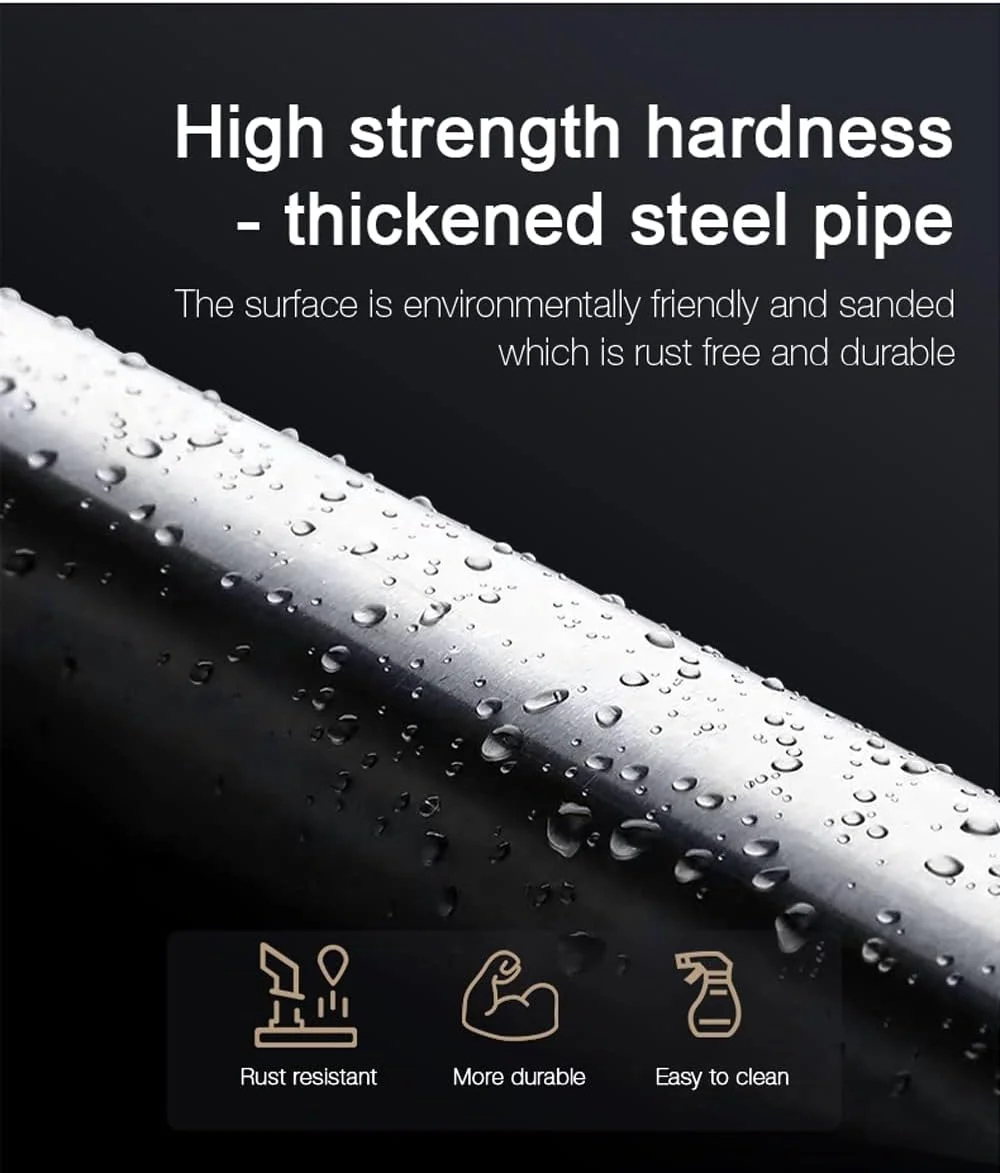 کمد لباس بزرگ و محکم BePrincess، سازمان دهنده لباس، کمد مبلمان اتاق خواب، لوله فولادی ضخیم شده، تحمل بار قوی، اتصال آلیاژی کامل، 145 طول * 45 عرض * 170 ارتفاع (B)