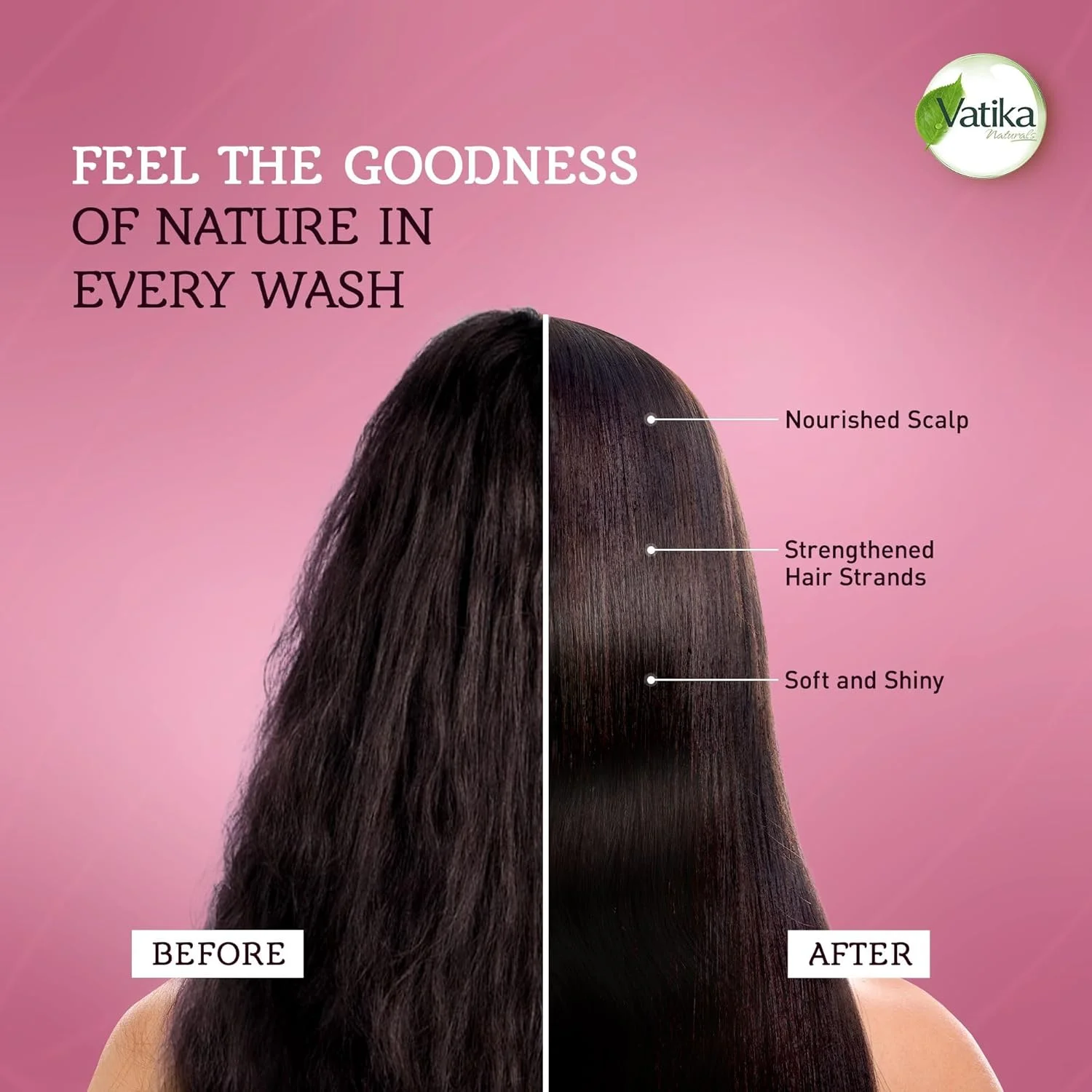 شامپو پیاز واتیکا نچرالز 2x400 میلی لیتر | برای رشد موهای ضخیم تر و قوی تر | تغذیه پوست سر برای موهای نازک و شکننده | بدون پارافین، بدون الکل، بدون فتالات | بسته اقتصادی